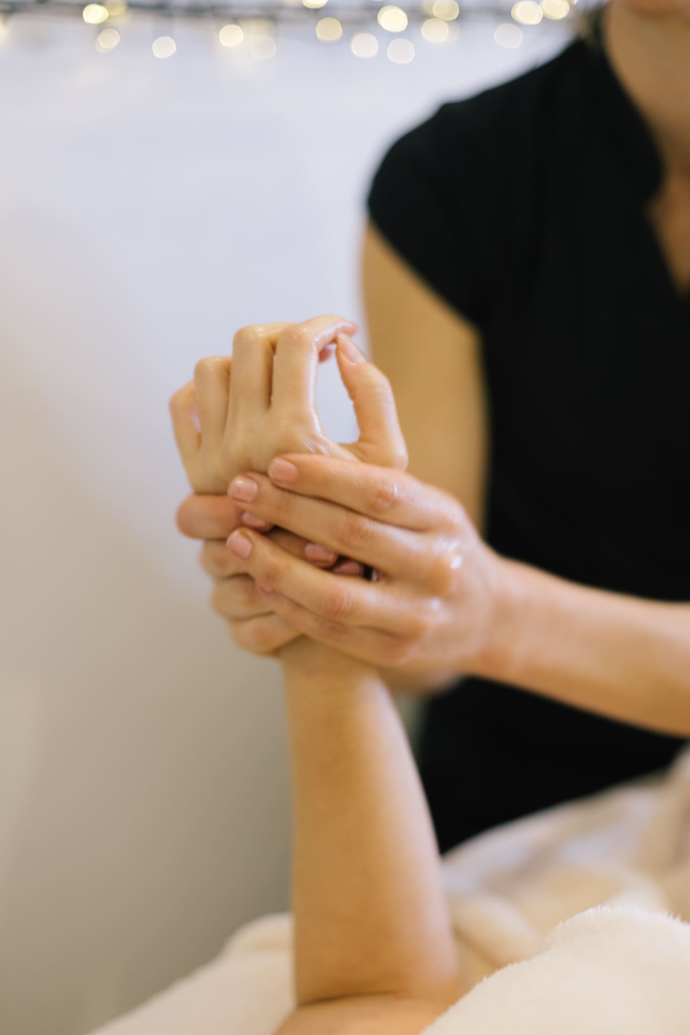Massage des mains