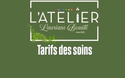 Tarifs de nos prestations JUIN 2026